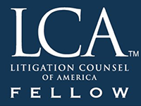 LCA | Litigation Counsel Of America | Fellow